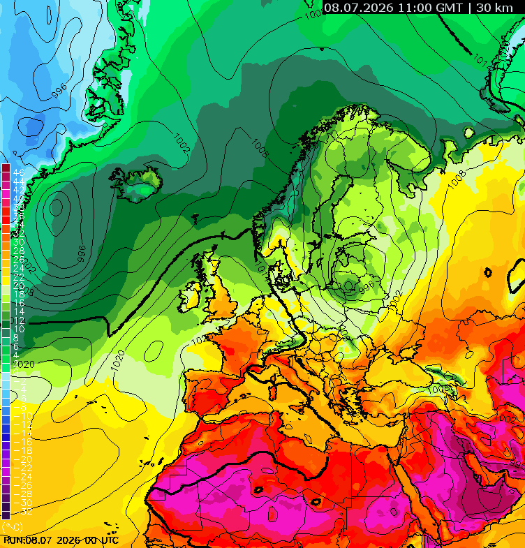 Pressure overview for Day 1