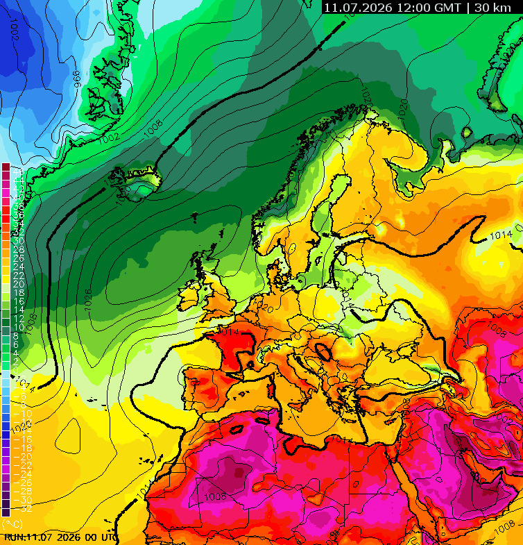 Pressure overview for Day 4