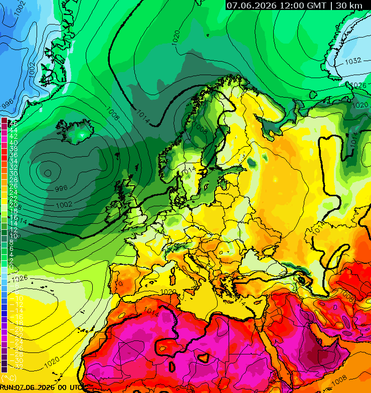 Pressure overview SSS +2h for Day 4